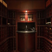 Wine Cellar with Wet Bar